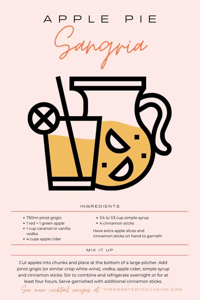 Apple Pie Sangria